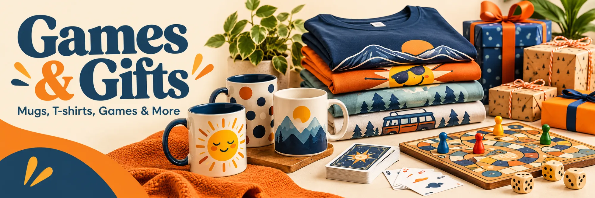 Games and Gifts – mugs, T-shirts, board games and gift ideas